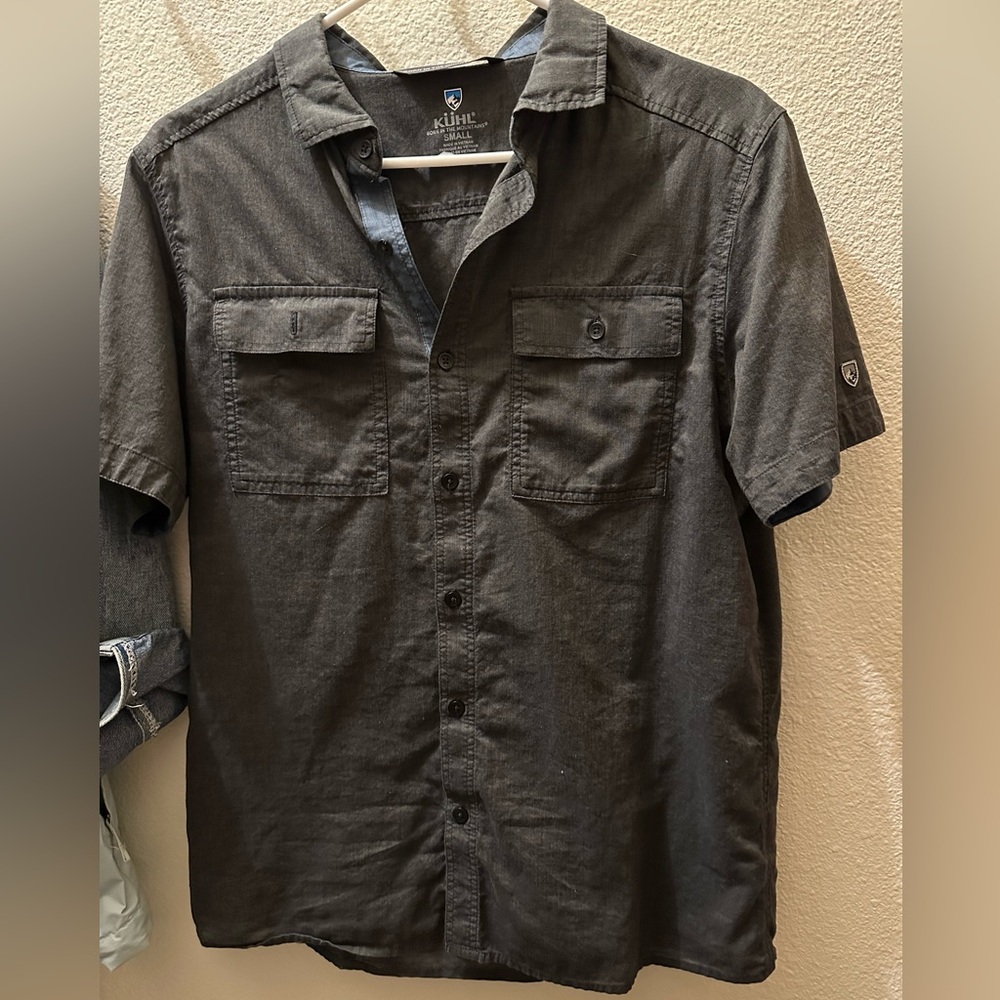 Mens Button Up Kühl Shirt